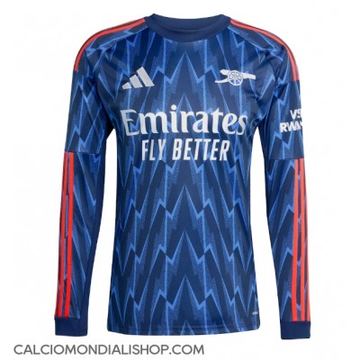 Maglie da calcio Arsenal Seconda Maglia 2025-26 Manica Lunga Maglie da calcio Arsenal Seconda Maglia 2025-26 Manica Lunga